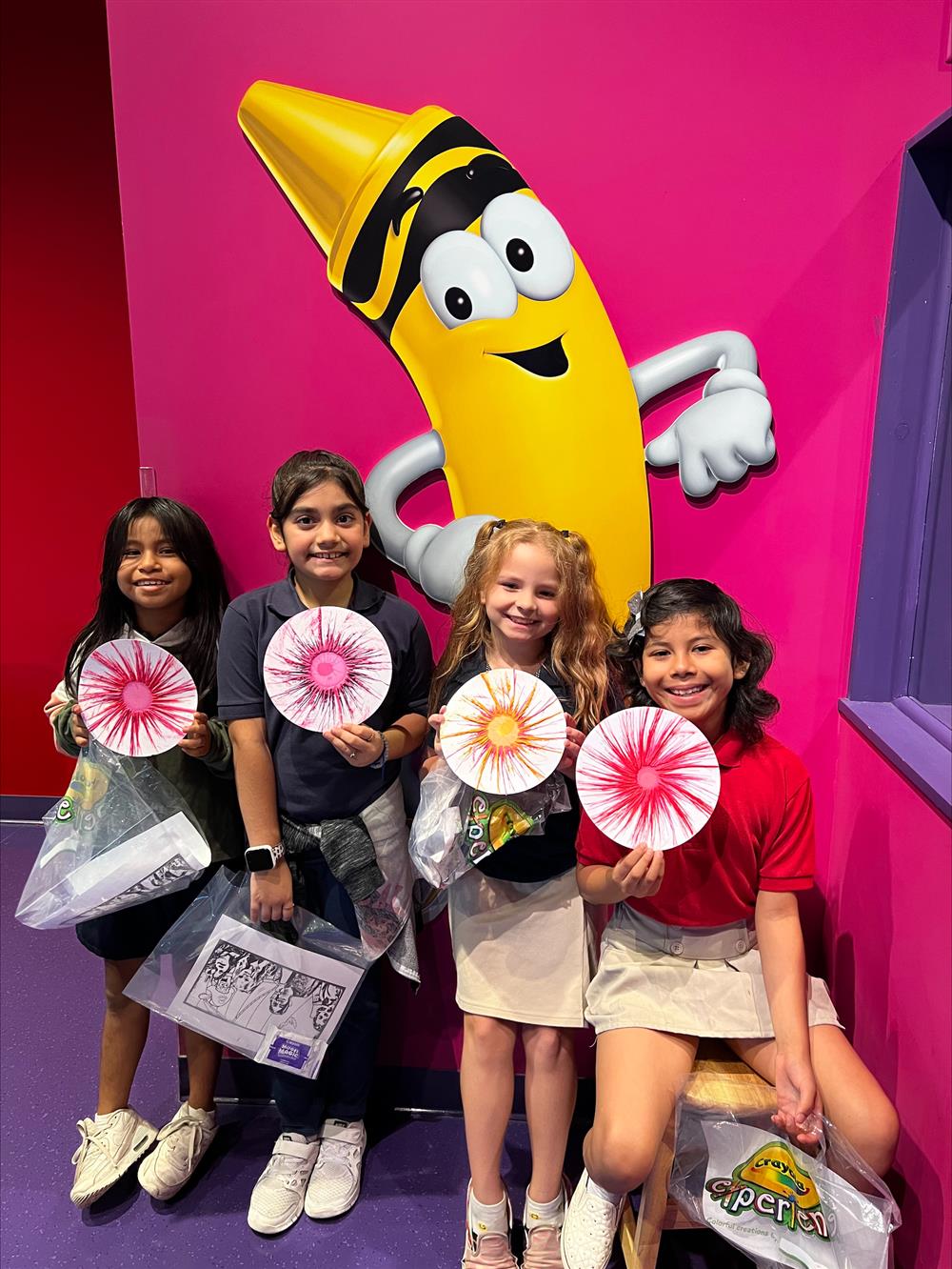 3rd Grade Crayola Experience Field Trip - Sept. 2022